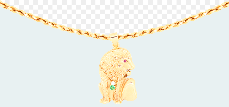 Custom Made Lion Pendant Necklace Pendant, Accessories, Jewelry Free Png
