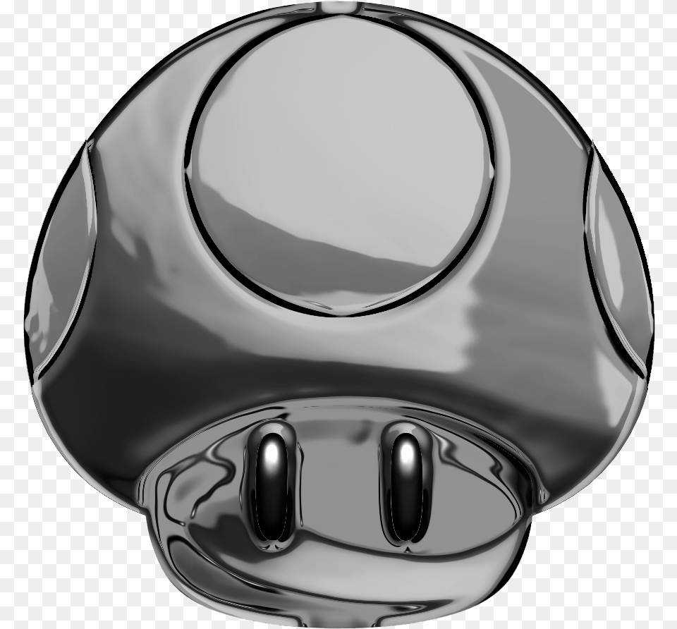 Custom Mario Mushroom Download Metal Mario Mushroom, Adapter, Cutlery, Electronics, Sphere Png