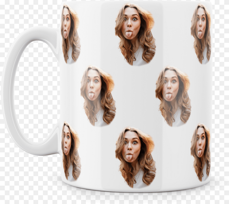 Custom Mugs Personalized Mugs Photo Mugs Custom Girl, Adult, Person, Female, Woman Free Png Download