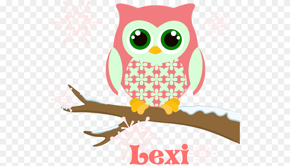 Custom Name Winter Owl Girl Throw Blanket Clipart Owl, Art, Graphics, Outdoors, Animal Free Png