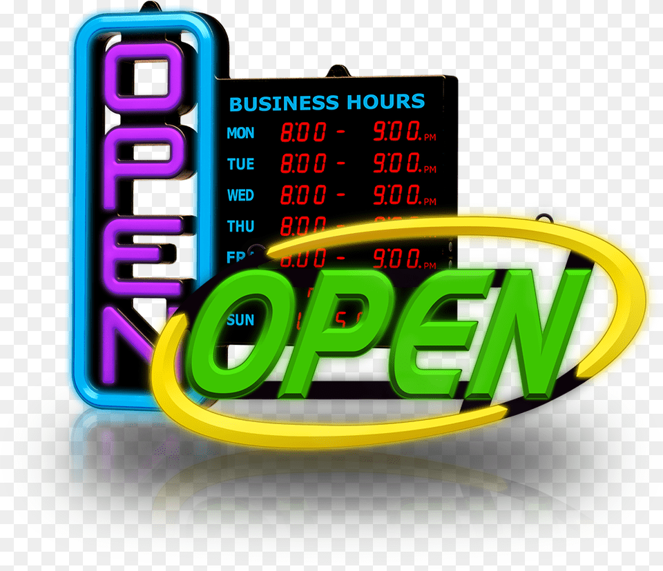 Custom Neon Signs Led Open Green Light Innovations Usa Green Light Innovations, Car, Transportation, Vehicle Free Transparent Png
