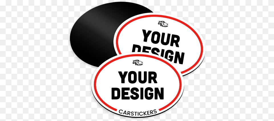 Custom Oval Magnet Car Magnet Customizable, Sticker, Disk Free Transparent Png