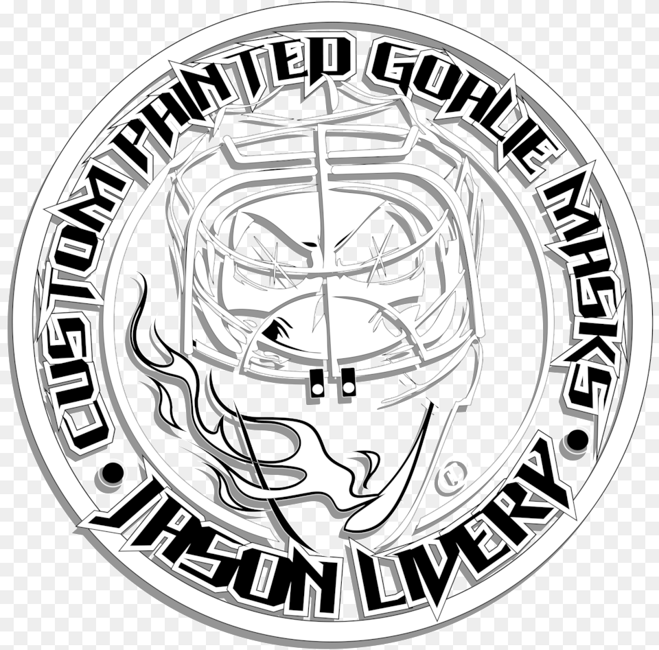 Custom Painted Goalie Masks, Emblem, Symbol, Logo Free Transparent Png