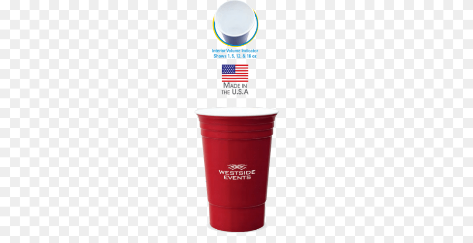 Custom Party Cups Customizable Double Walled Solo Cups Go, Cup, Bottle, Shaker Png