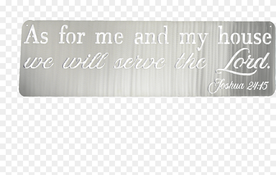 Custom Personalized Metal Sign Handwriting, Text Free Png Download