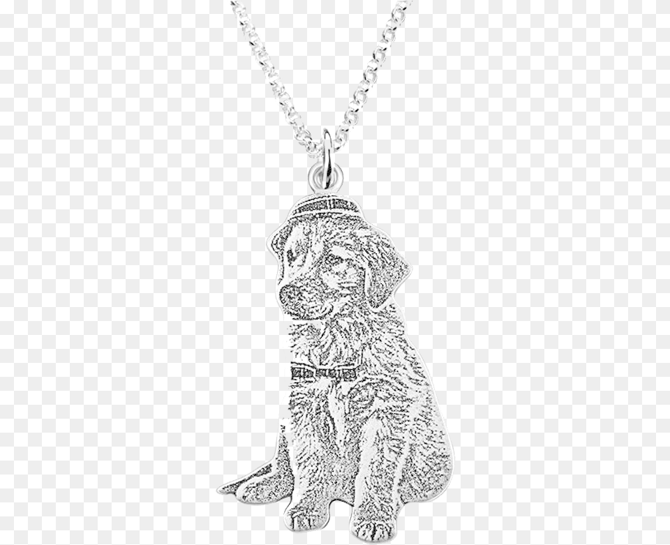 Custom Pet Portrait Memorial Pendant Dog Pendant, Accessories, Jewelry, Necklace Png Image
