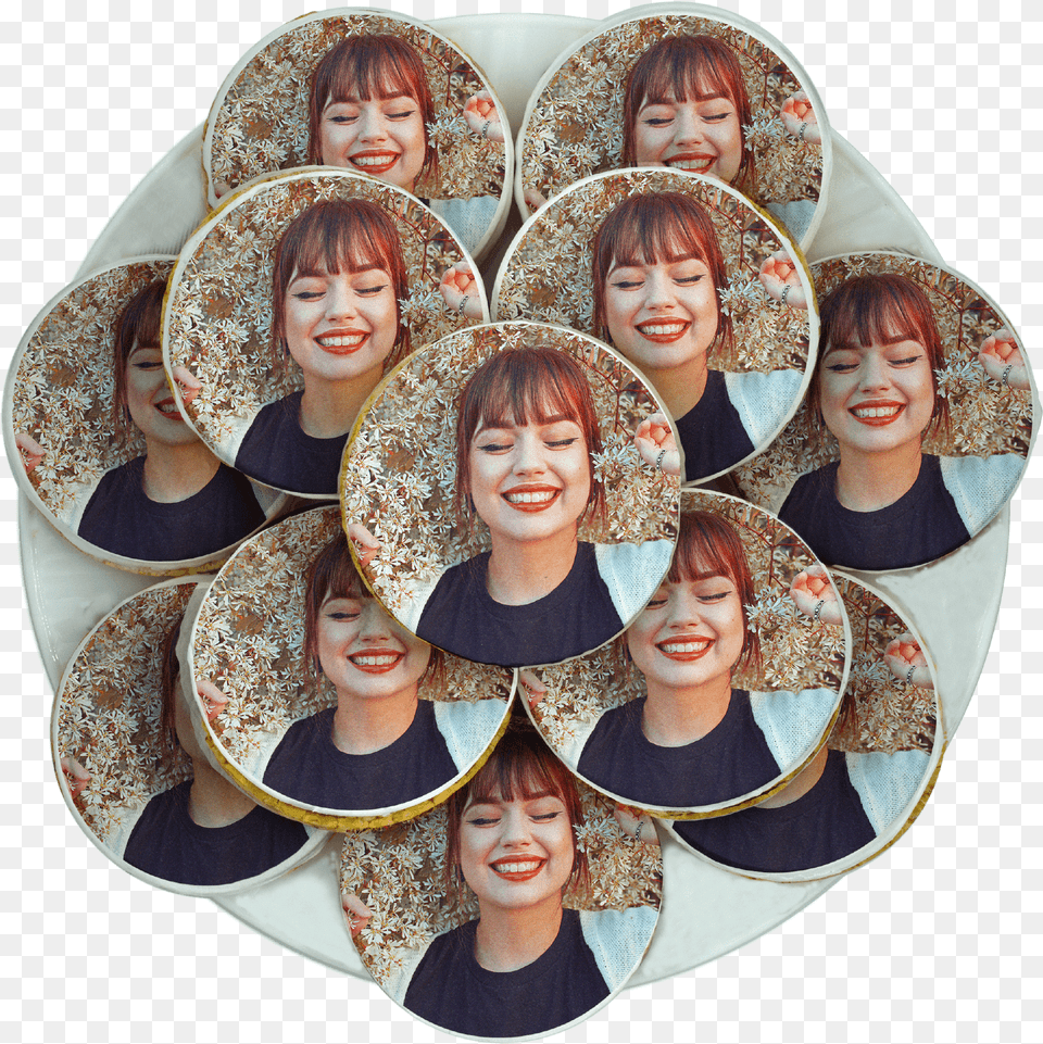 Custom Photo Cookies Fun, Head, Photography, Person, Meal Free Png