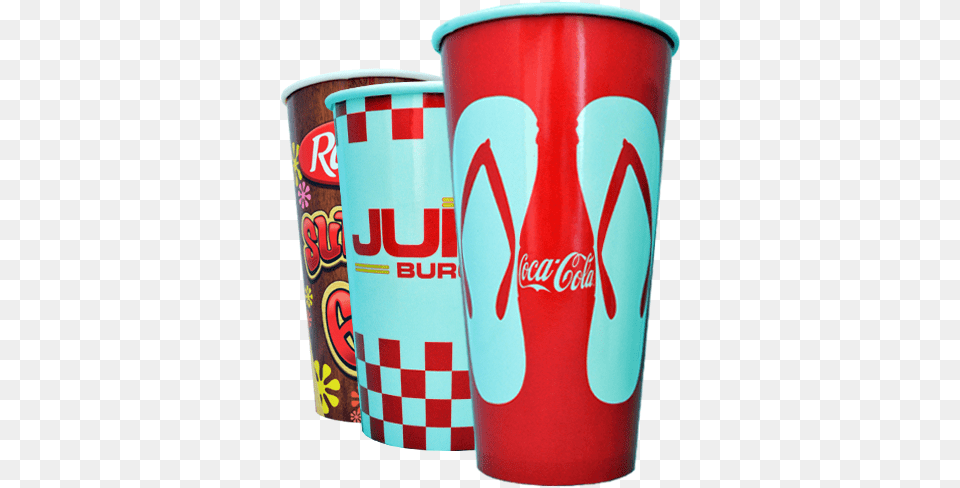 Custom Printed Cold Paper Cups Printing Paper Cup, Can, Tin, Beverage, Coke Png