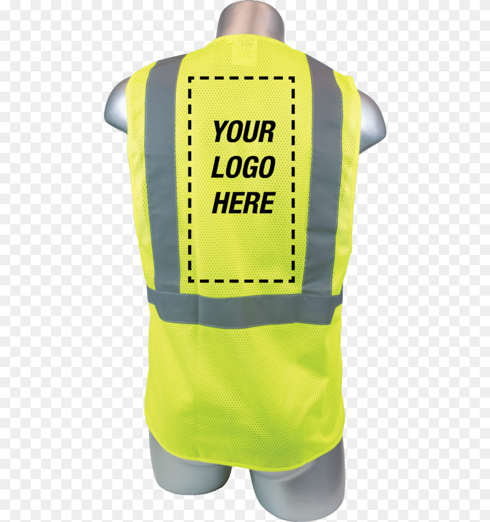 Custom Printed High Visibility Yellow Field Vest Vest, Clothing, Lifejacket Free Transparent Png