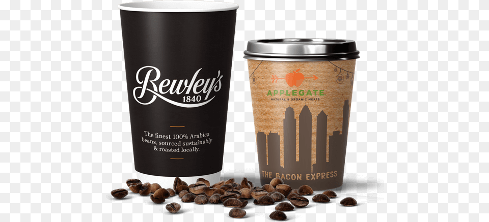 Custom Printed Paper Cups Printed Paper Cups, Cup, Disposable Cup, Beverage, Coffee Free Transparent Png