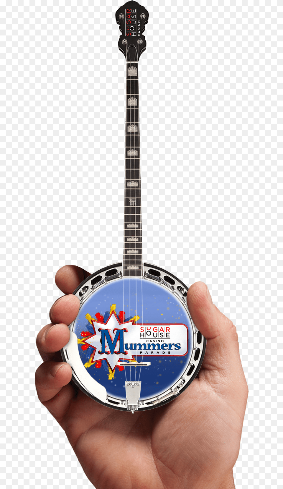 Custom Promotional Miniature Banjo For Sugar House Fender Robert Schmidt Signature Banjo, Guitar, Musical Instrument Free Png Download