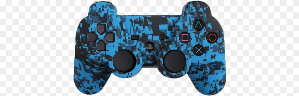 Custom Ps3 Controller Blue Urban Special Edition, Electronics, Joystick Png Image