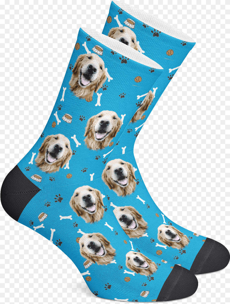 Custom Puppy Socks Custom Socks Personalized Socks Custom Socks With Face, Hosiery, Clothing, Animal, Pet Free Transparent Png