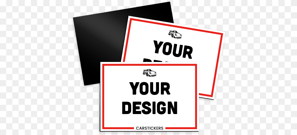 Custom Rectangle Shaped Car Magnets For Horizontal, Advertisement, Poster, Text, Mailbox Free Png