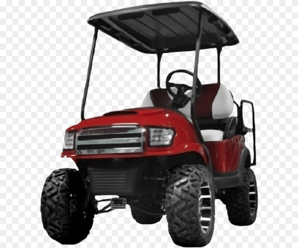 Custom Red Alpha Body By Brazos Valley Golf Cars Club Car Alpha Body, Machine, Wheel, Transportation, Vehicle Free Png Download