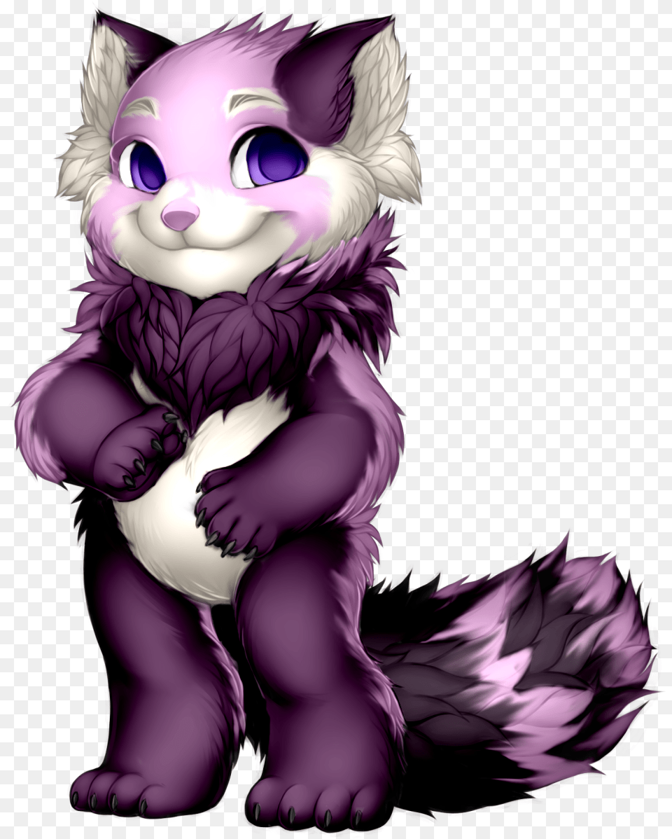 Custom Red Panda Furvilla Red Panda Base, Book, Comics, Publication, Purple Free Png