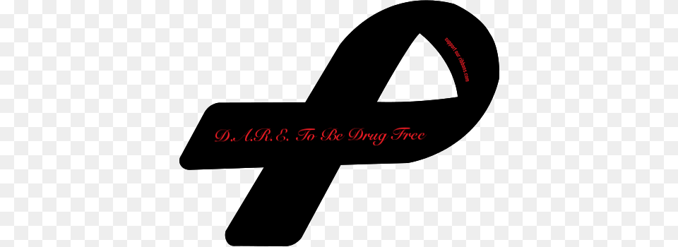 Custom Ribbon D A R E To Be Drug, Text Png