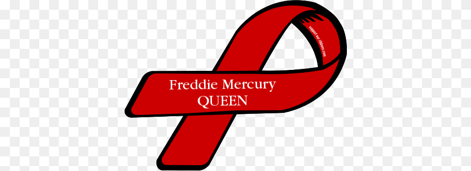 Custom Ribbon Freddie Mercury Queen, Logo, Symbol, Dynamite, Weapon Free Transparent Png