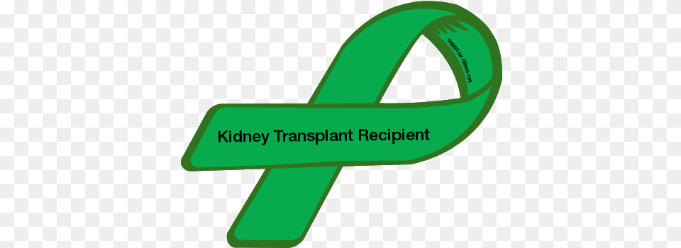 Custom Ribbon Kidney Transplant Recipie Kidney Transplant Recipient, Symbol Png Image