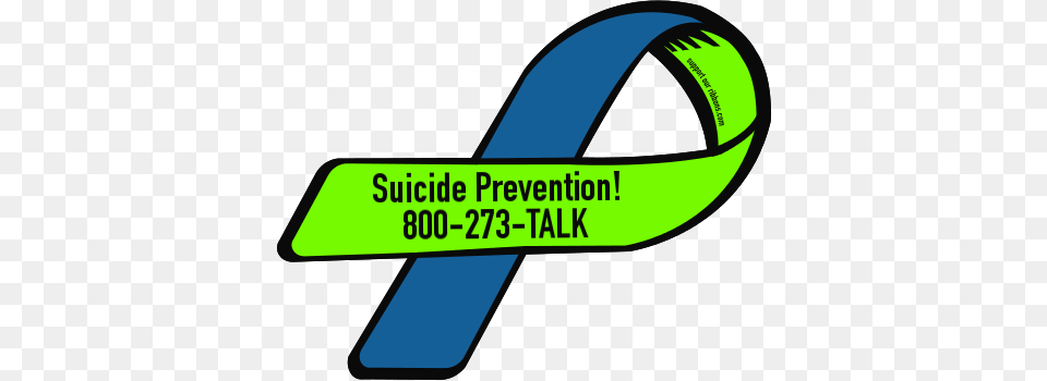 Custom Ribbon Suicide Prevention Talk, Logo, Symbol Free Png