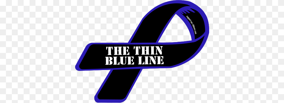 Custom Ribbon The Thin Blue Line, Logo Png Image