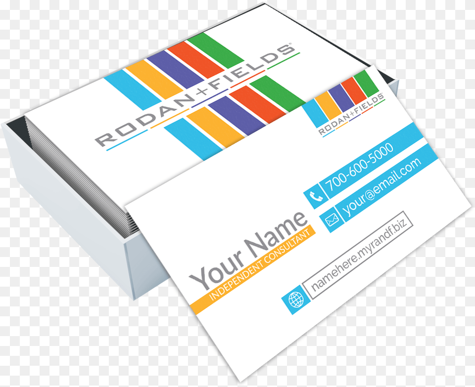 Custom Rodan Fields Business Card Design Graphic Design, Advertisement, Poster, Paper, Business Card Free Transparent Png