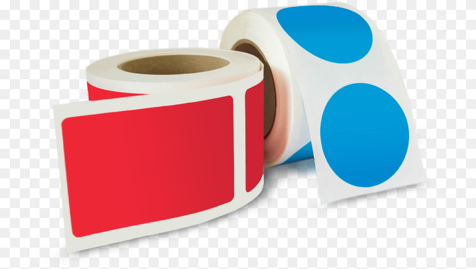 Custom Roll Labels Laminated Polypropylene Tissue Paper, Towel, Tape Png Image