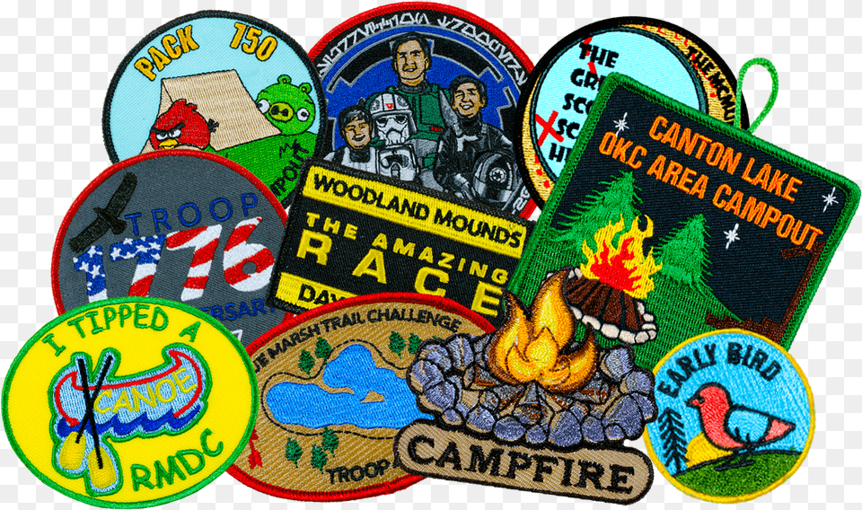 Custom Scout Patches Scouting, Symbol, Badge, Logo, Person Png Image