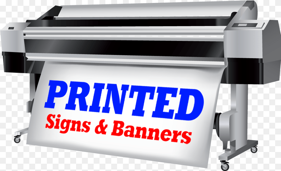 Custom Signs Amp Banners Plotter Clipart, Computer Hardware, Electronics, Hardware, Machine Free Png