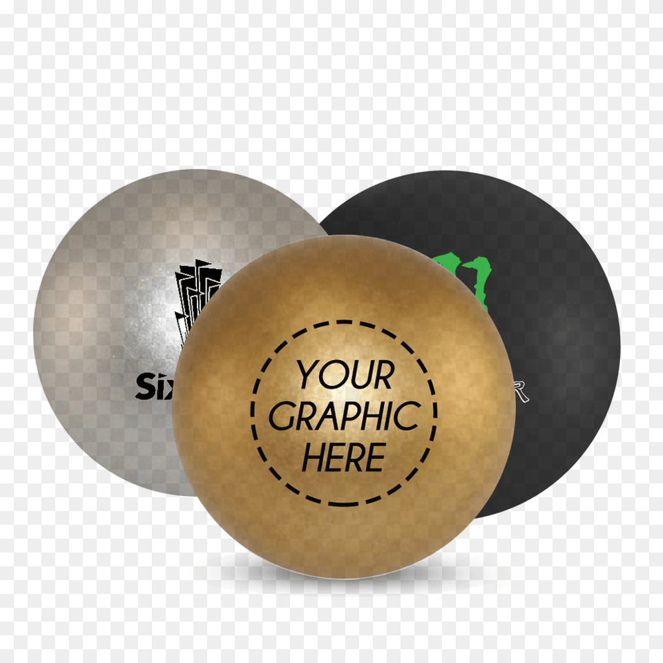 Custom Silver Gold Or Black Ping Pong Ball Custom Ping Circle, Sphere, Food, Fruit, Plant Free Transparent Png