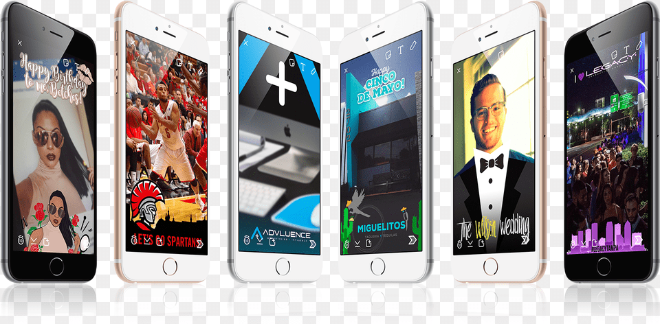 Custom Snapchat Geofilters Iphone, Electronics, Phone, Mobile Phone, Adult Png Image