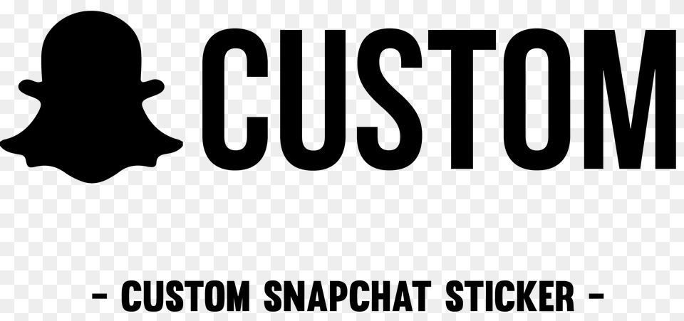 Custom Snapchat Sticker Decisive Vinyl, Logo, Silhouette, Baby, Person Free Png Download