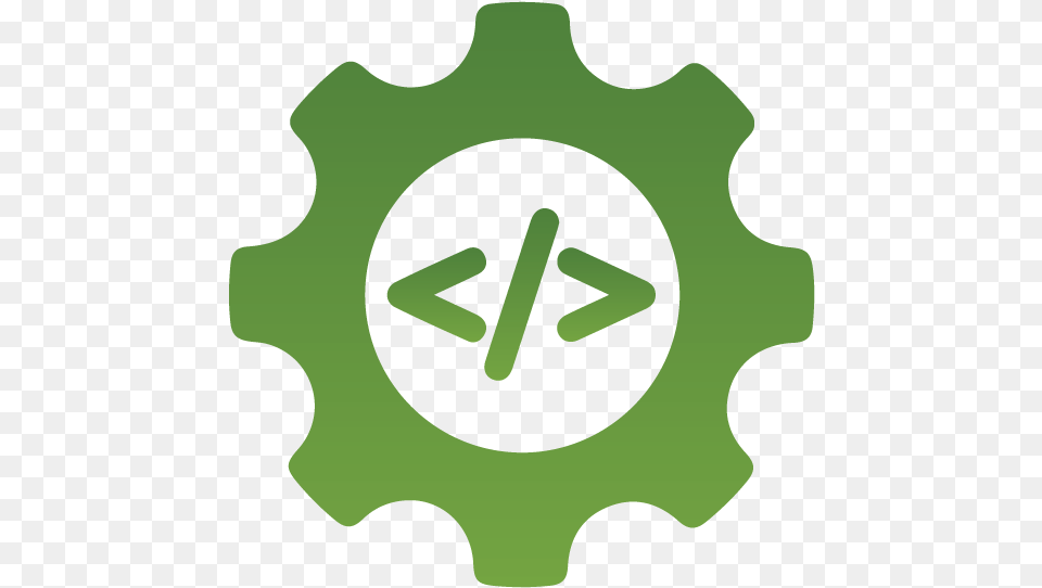 Custom Software Development Icon, Machine, Wheel, Gear, Person Png