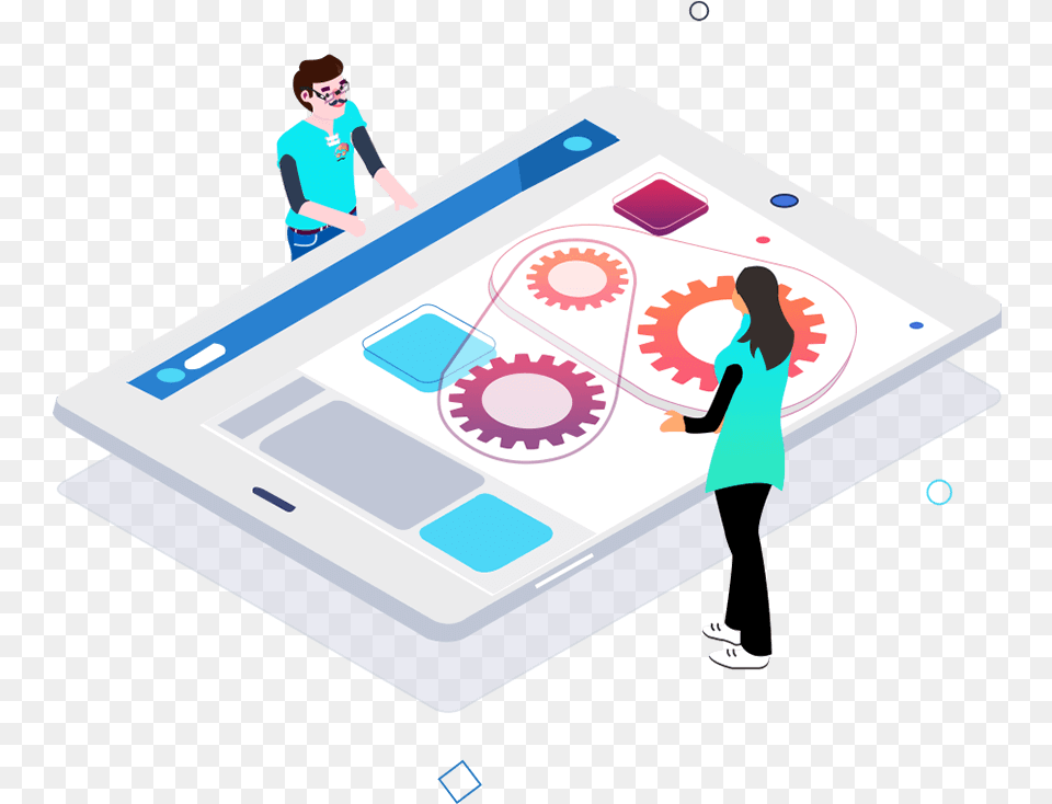 Custom Software Development Illustration, Adult, Female, Person, Woman Free Transparent Png