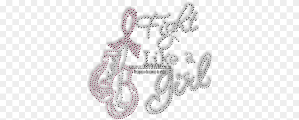 Custom Sparkling Rhinestone Fight Like A Girl Pink Boxing, Accessories, Earring, Jewelry, Chandelier Png Image