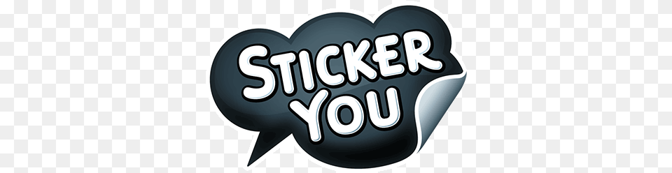 Custom Stickers Sticker You, Logo, Text, Disk Free Png Download