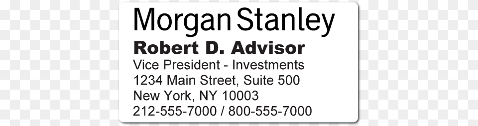 Custom Stickertape Stickers For Morgan Stanley Morgan Stanley, Text Png