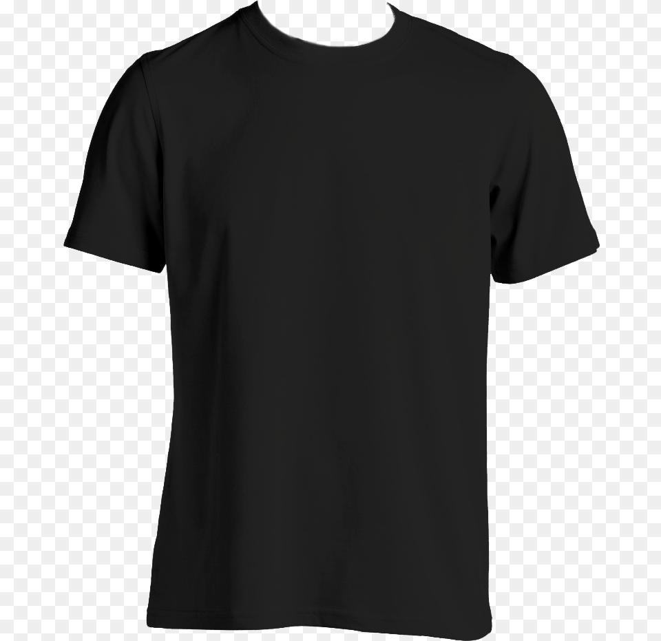 Custom T Shirt Mens Black Black T Shirt Ladies, Clothing, T-shirt Png