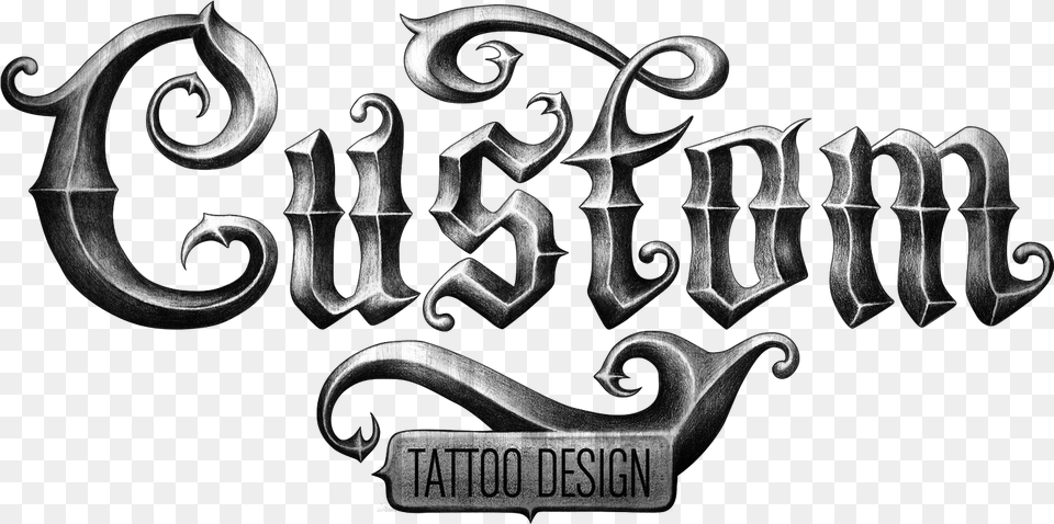 Custom Tattoo Design Logo, Calligraphy, Handwriting, Text, Cross Free Transparent Png