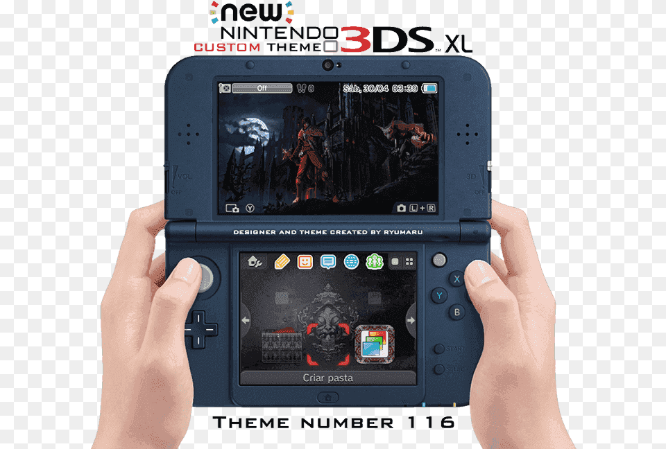 Custom Theme Thread New 3ds, Body Part, Finger, Hand, Person Free Png Download