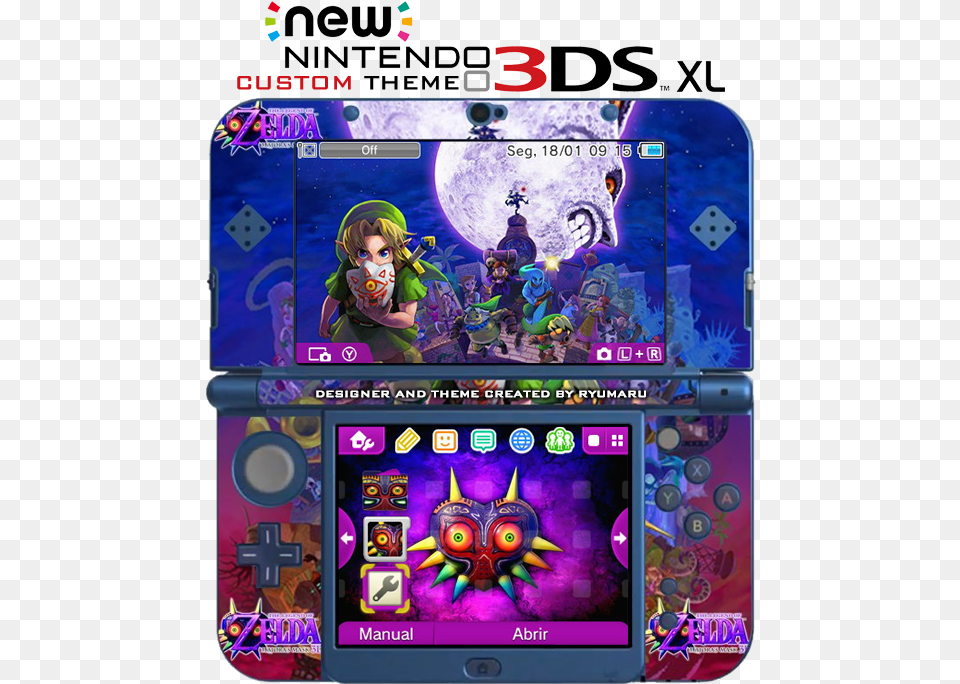 Custom Theme Thread New 3ds, Baby, Person, Game, Computer Hardware Png Image