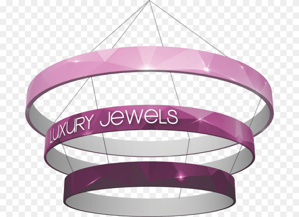 Custom Tiered Illuminated Hanging Signs, Accessories, Jewelry Png
