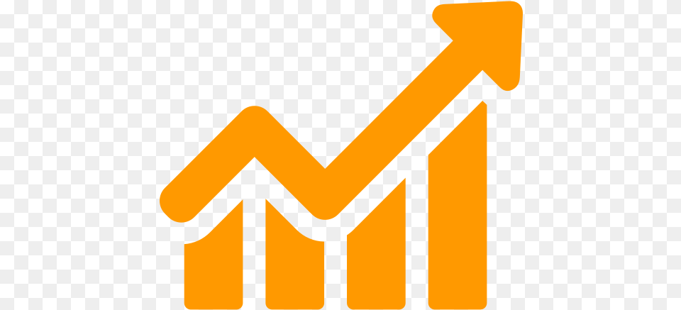 Custom Training U2014 Presenting Results Line Chart Icon, Handrail Free Png