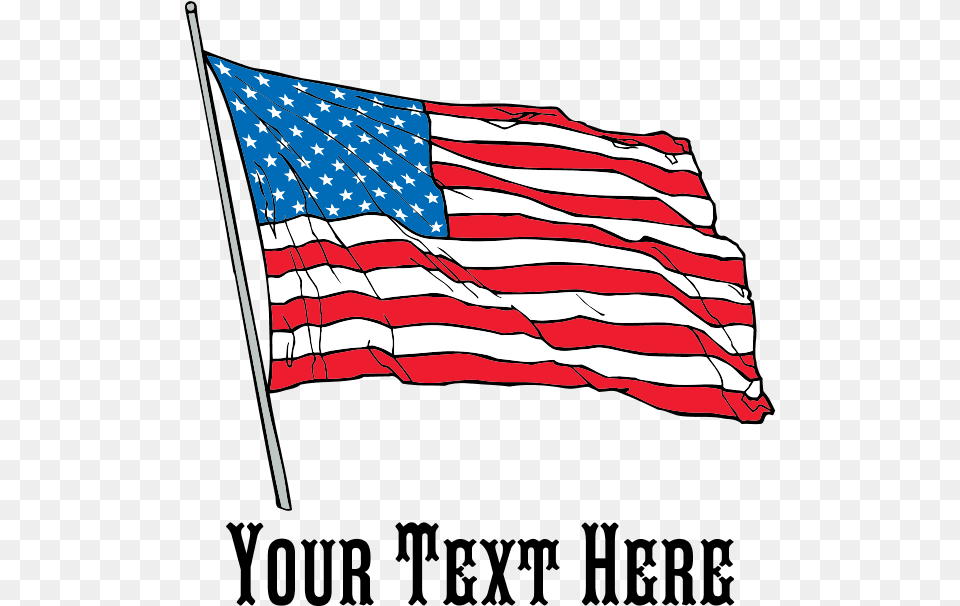 Custom Us Flag Design Banner Flag Of The United States, American Flag Png