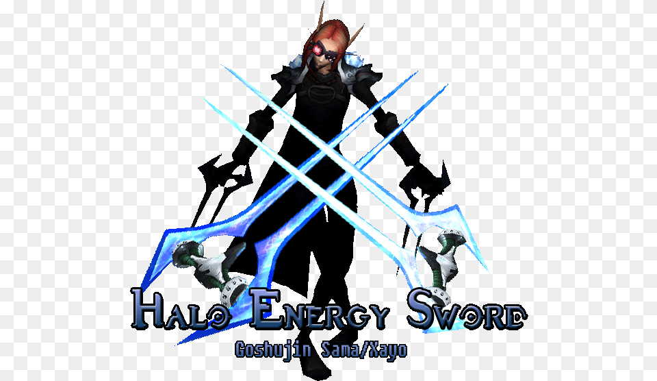 Custom Weapon Halo Energy Sword, Adult, Male, Man, Person Png Image