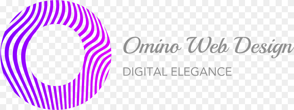 Custom Website Designs Omino Web Design Website Digital Circle, Logo, Purple, Text Png Image