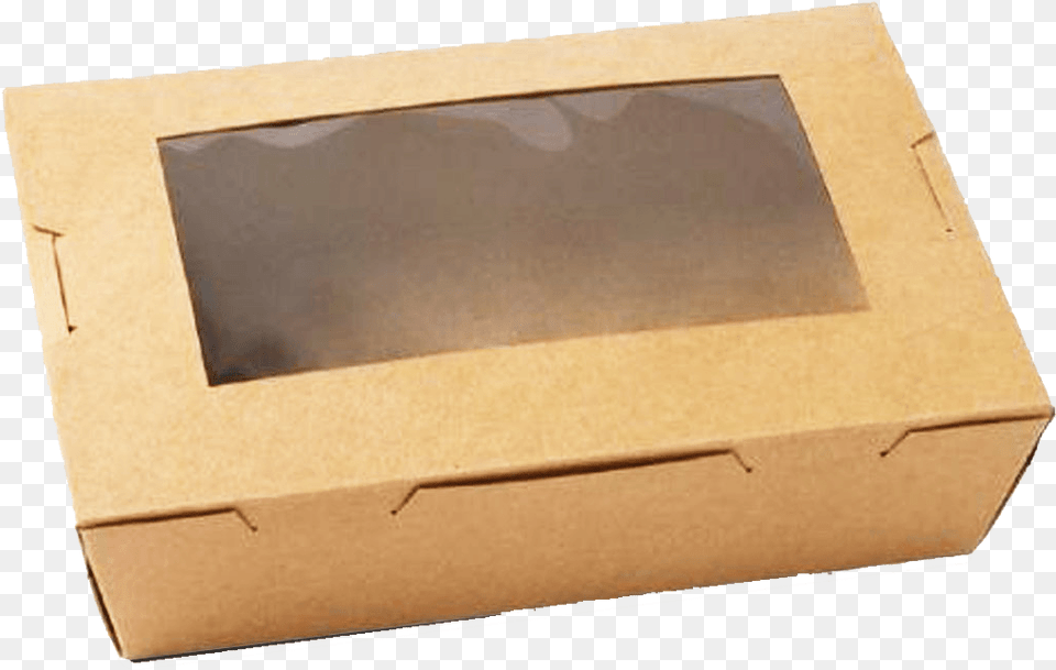 Custom Window Boxes Kraft Food Box With Window, Cardboard, Carton, Package, Package Delivery Free Transparent Png