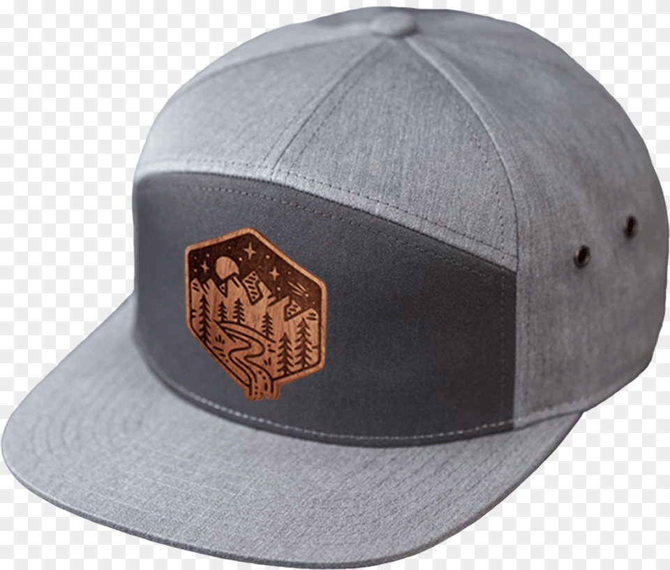 Custom Wood Patch 7 For Baseball, Baseball Cap, Cap, Clothing, Hat Free Png