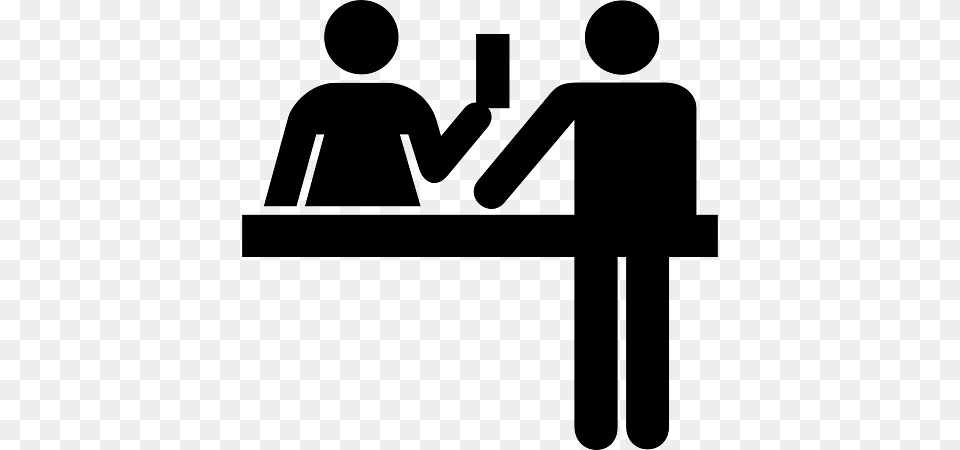 Customer And Employee Pictogram, Sign, Symbol, Person Png Image
