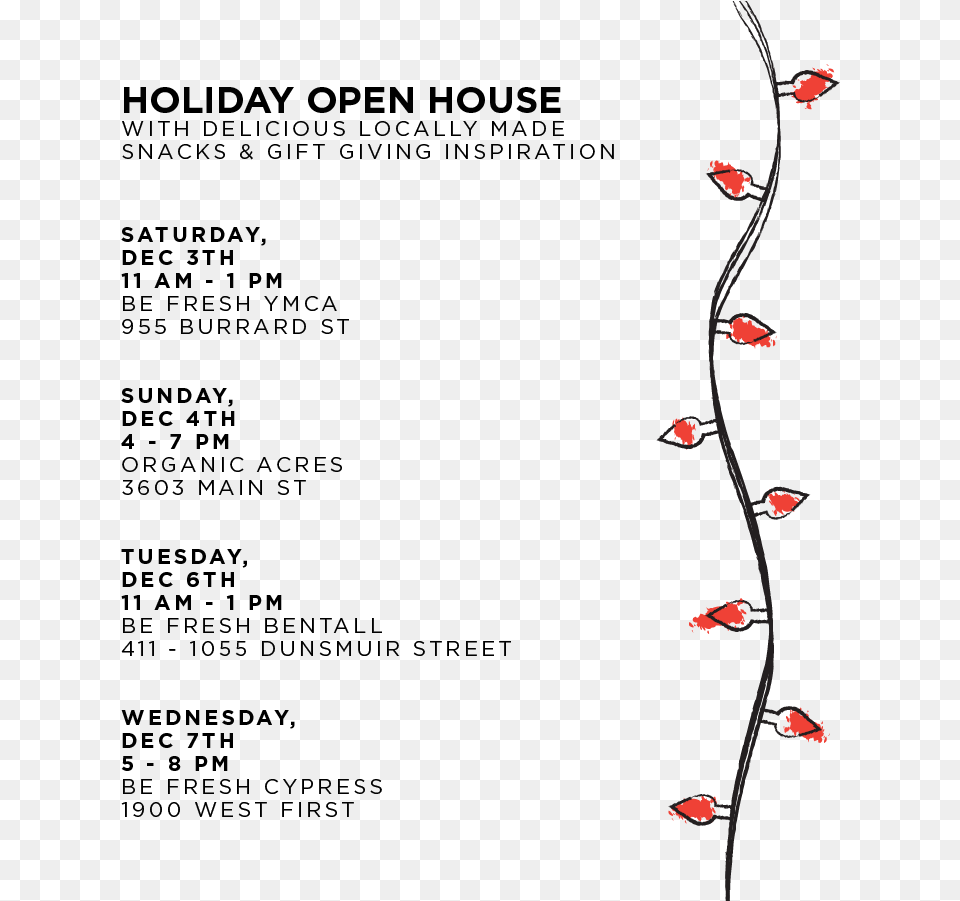 Customer Appreciation Holiday Open Houses House, Art, Floral Design, Graphics, Pattern Free Transparent Png